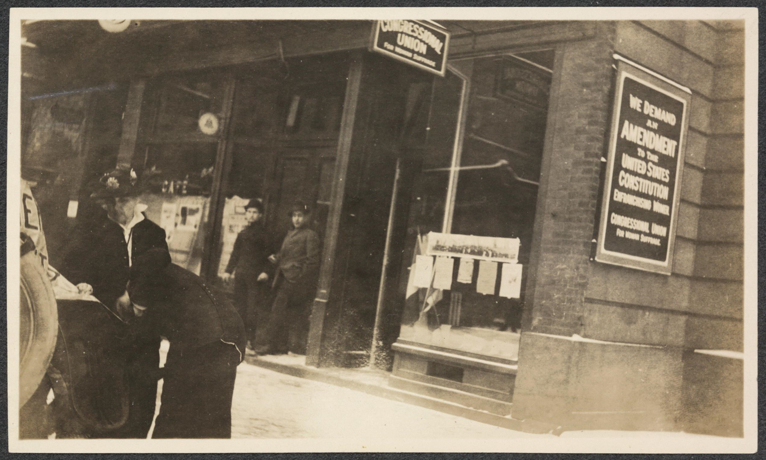 New Jersey Deputation. A delegation of 73 women from New Jersey which waited upon President Wilson i